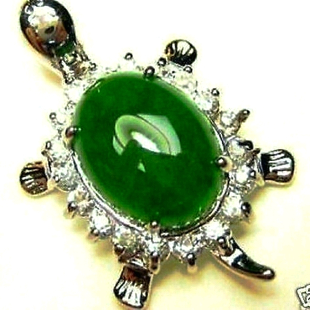 🐢Green💚Jade💚Turtle💚Necklace🐢